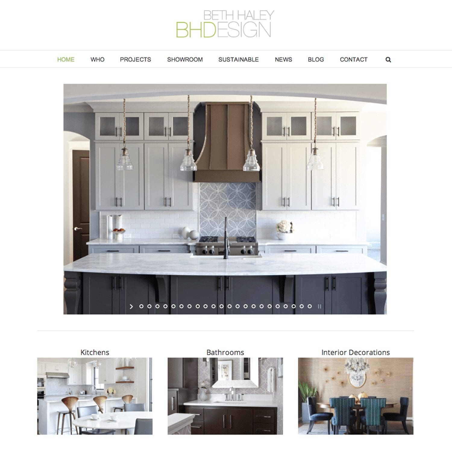 beth haley interior design service website - JLB, Best Web Design and Web Development Company in Nashville, Brentwood, and Franklin
