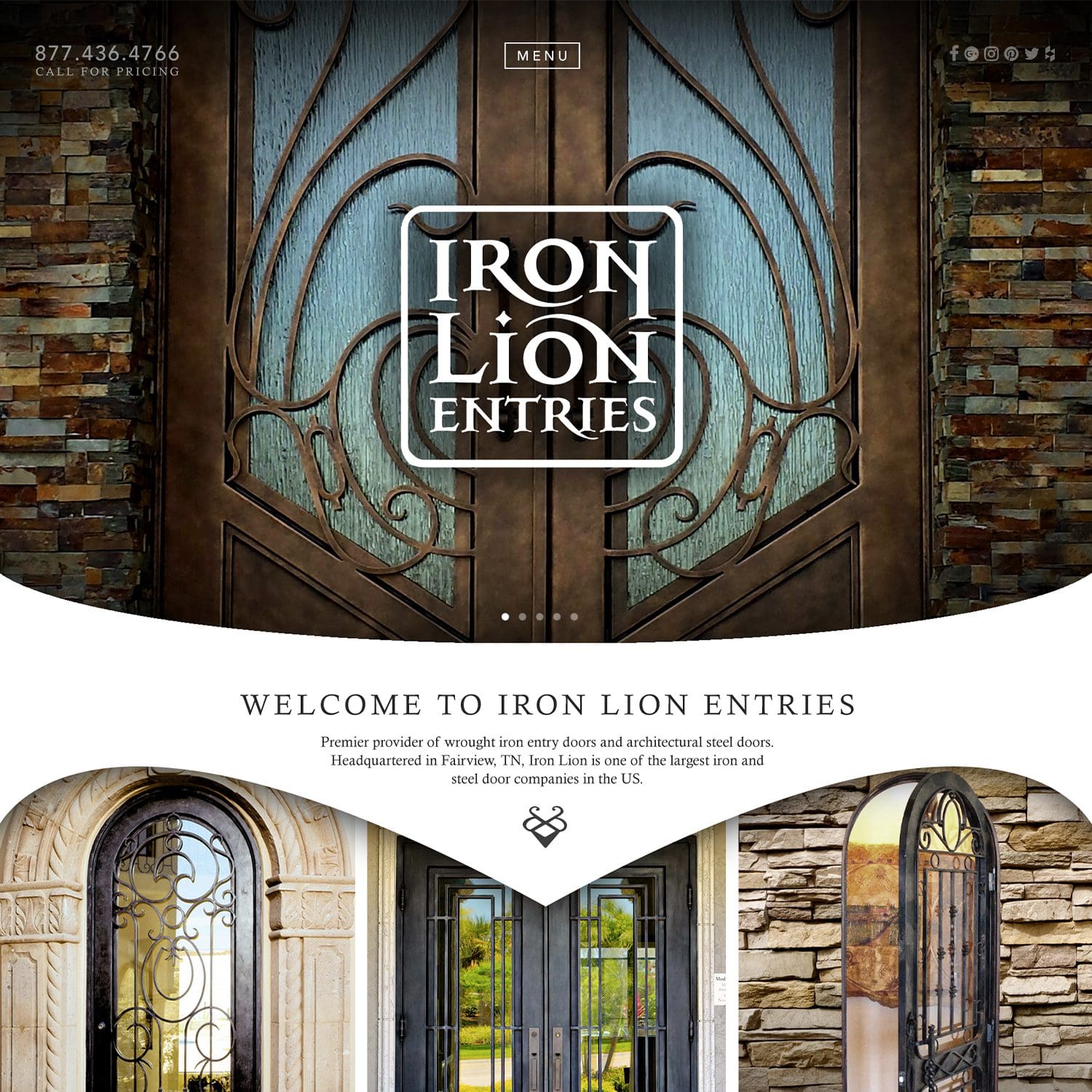 iron lion business website - JLB, Best Web Design and Web Development Company in Nashville, Brentwood, and Franklin