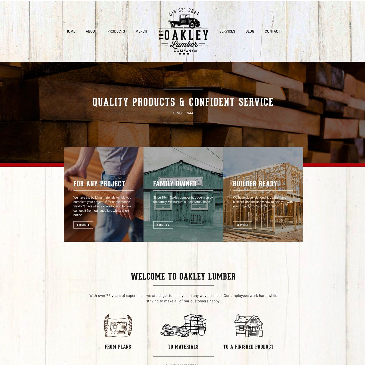 lumber and builder website - JLB, Best Web Design and Web Development Company in Nashville, Brentwood, and Franklin