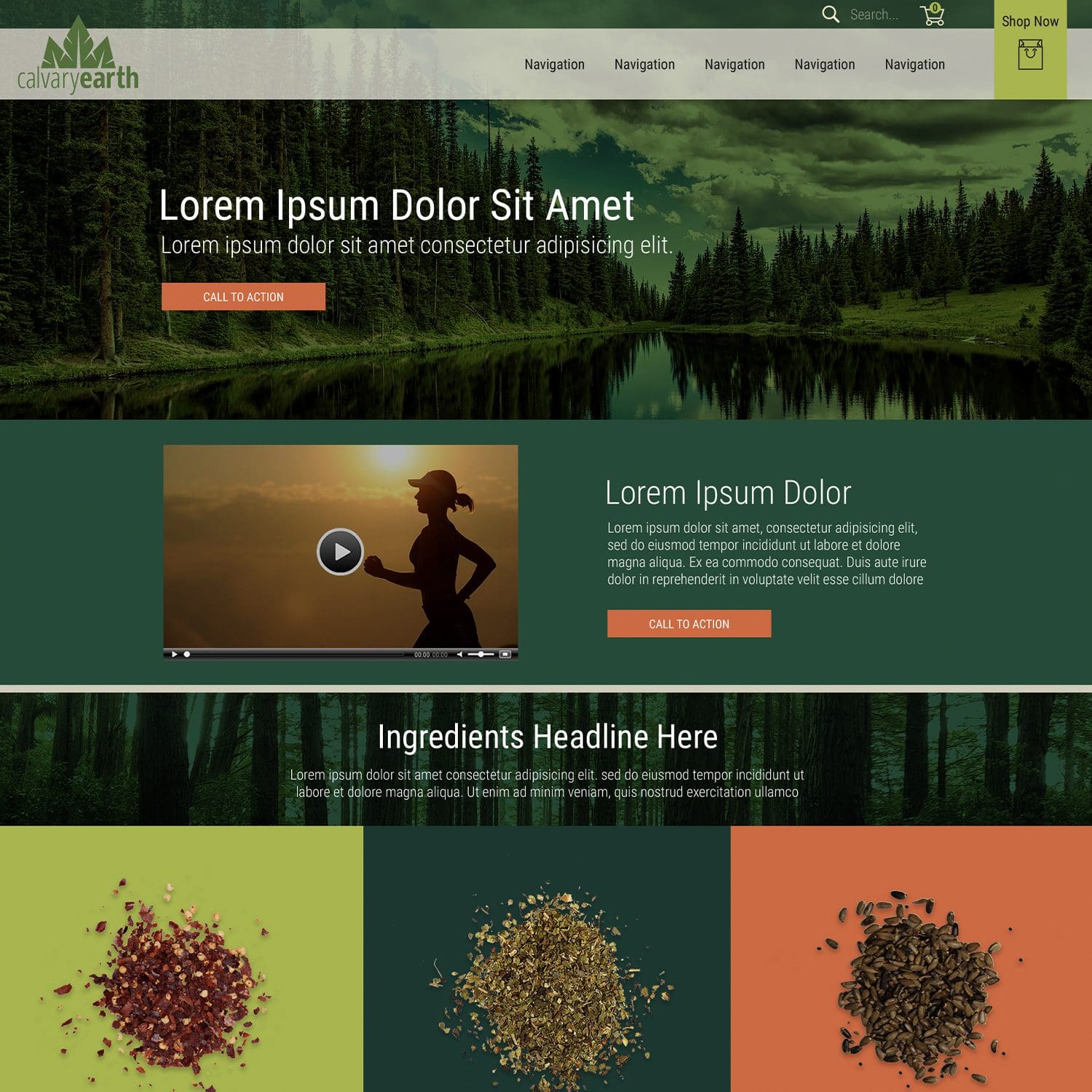 preview of a e-commerce website design - JLB, Best Web Design and Web Development Company in Nashville, Brentwood, and Franklin