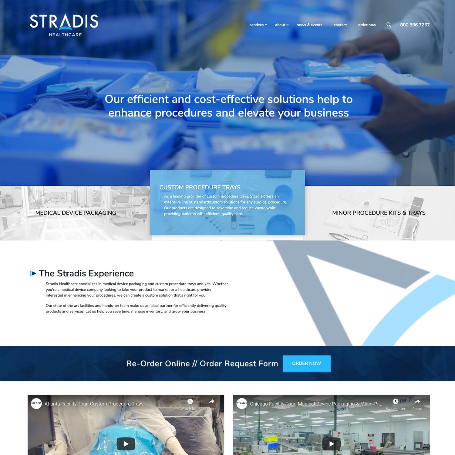 stradis healthcare website - JLB, Best Web Design and Web Development Company in Nashville, Brentwood, and Franklin