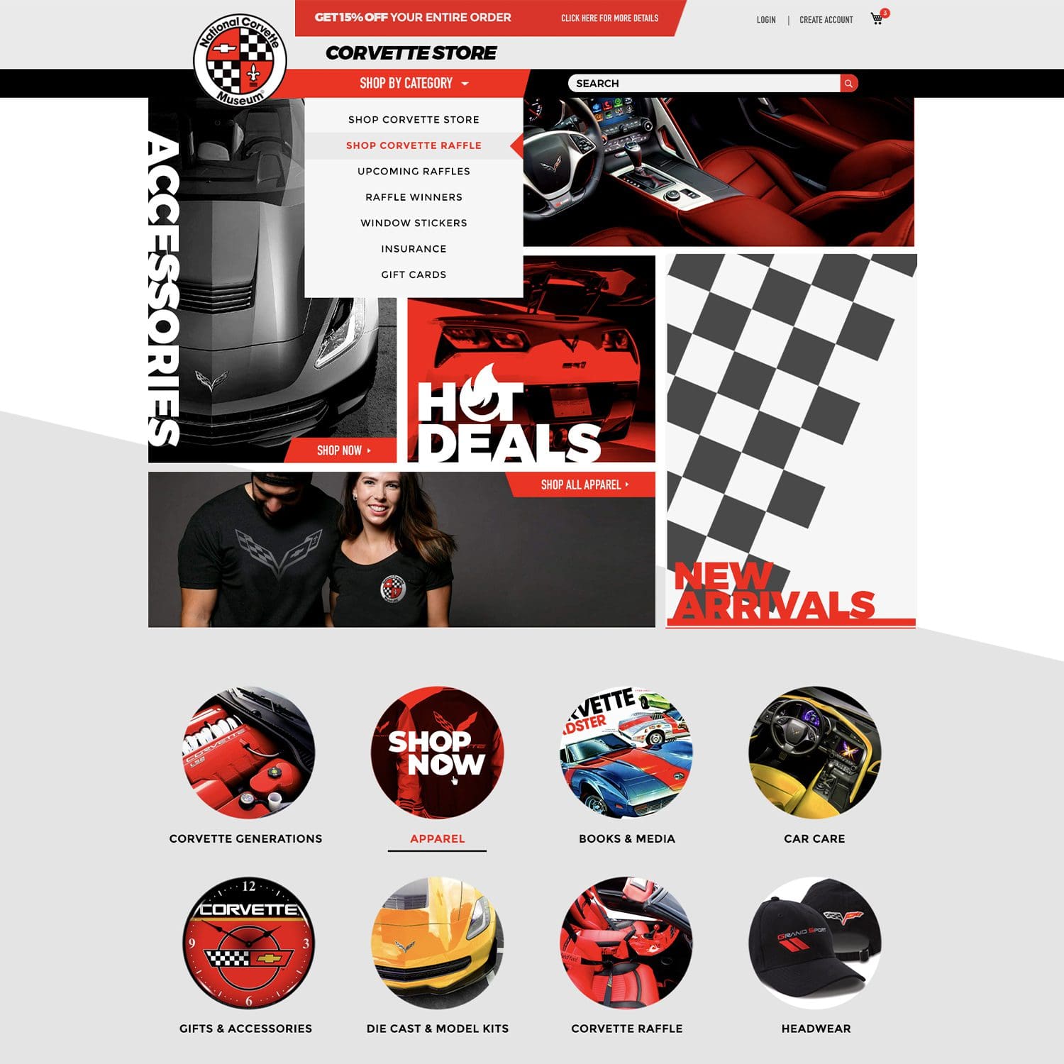 corvette museum website - JLB, Best Web Design and Web Development Company in Nashville, Brentwood, and Franklin