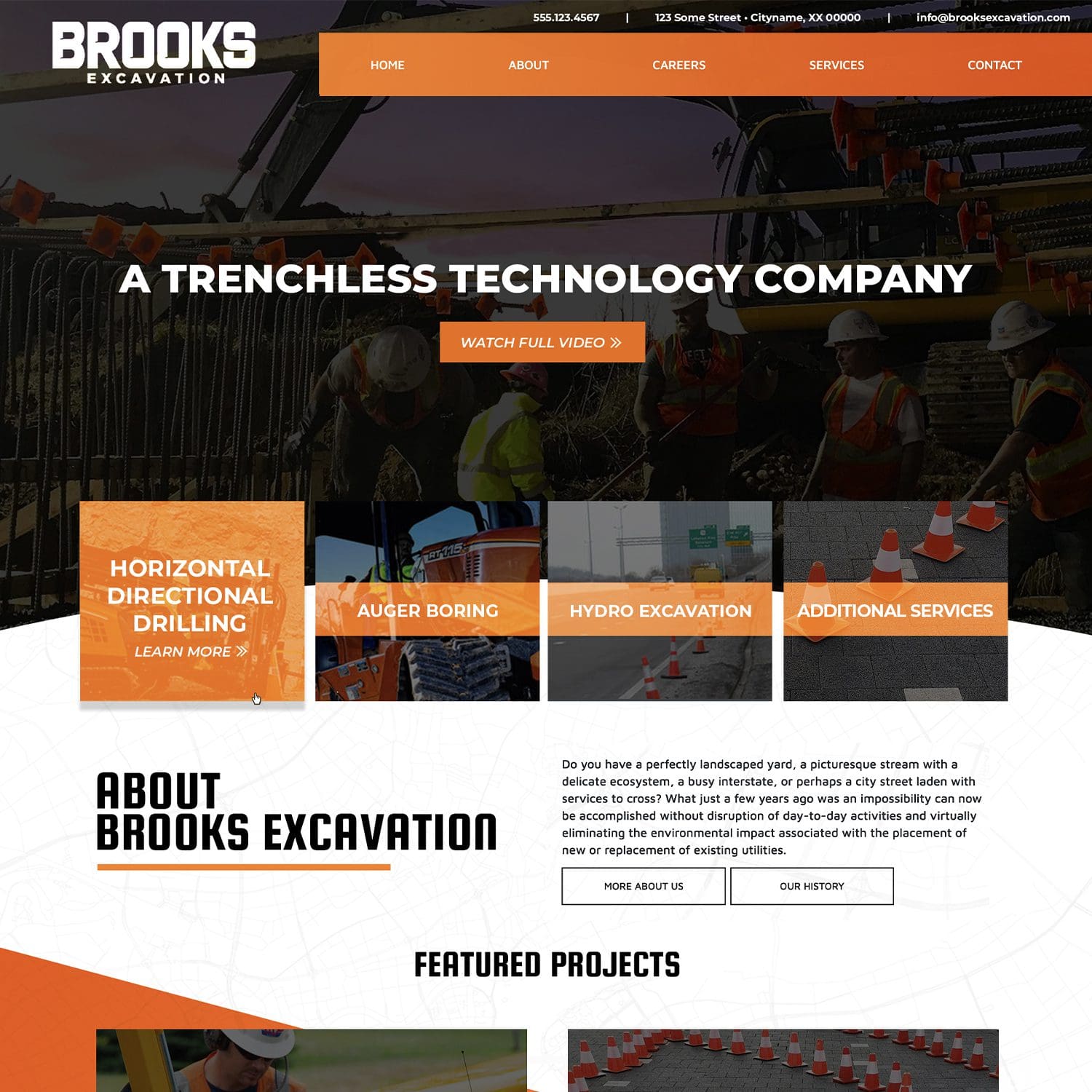 technology and excavation business website - JLB, Best Web Design and Web Development Company in Nashville, Brentwood, and Franklin