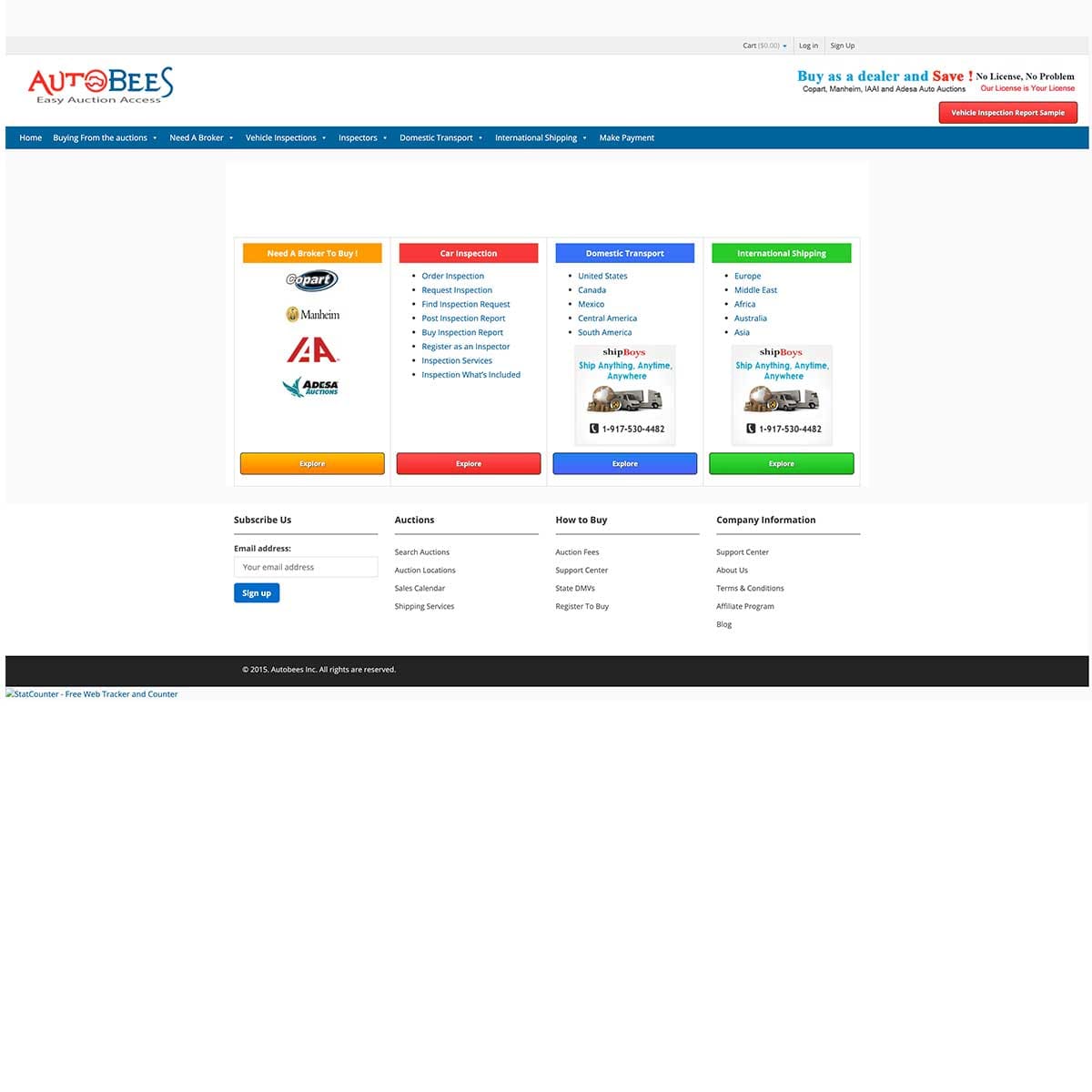 tg motors website before jlb web designers worked together to recreate it in brentwood