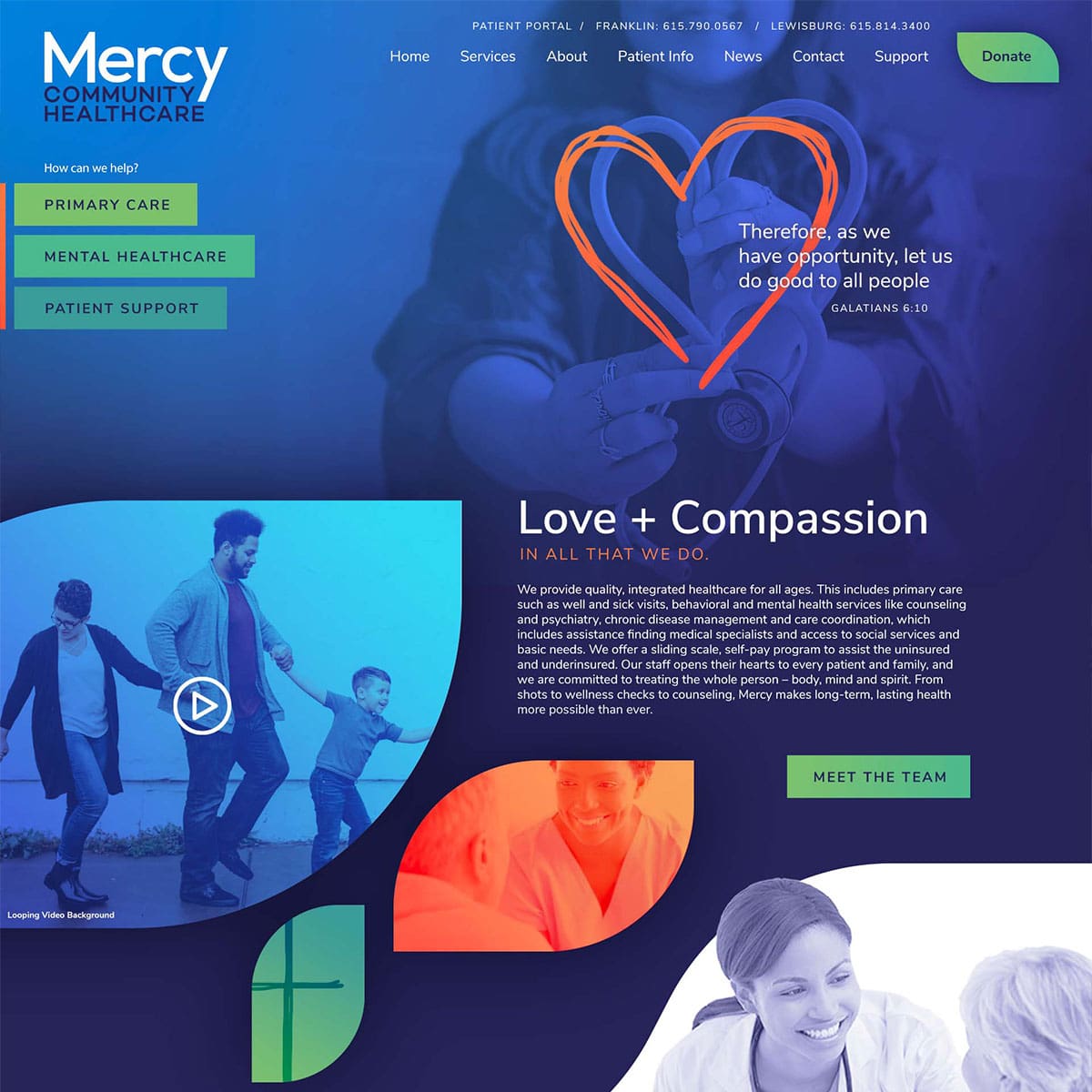 MERCY AFTER | Nashville TN Website Design
